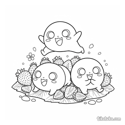 Mochi Trio Playing Leapfrog