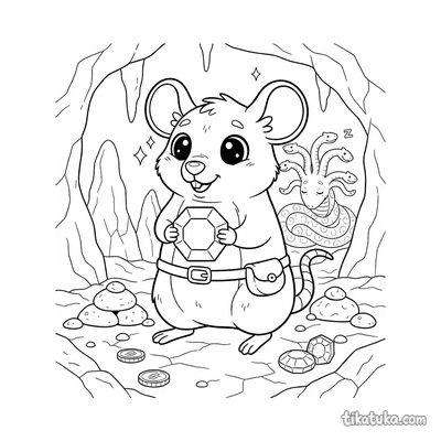 Mythical Rat Gem Collector