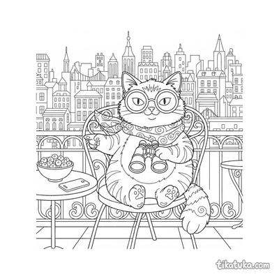 Overconfident Cat in Sunglasses