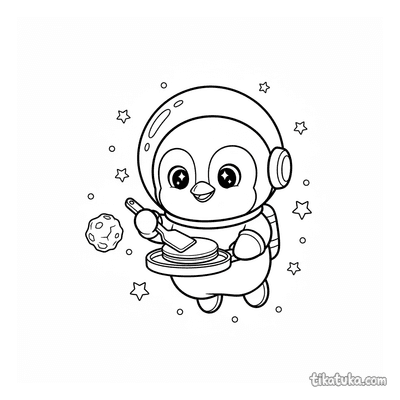 Space Chef Penguin Marcel