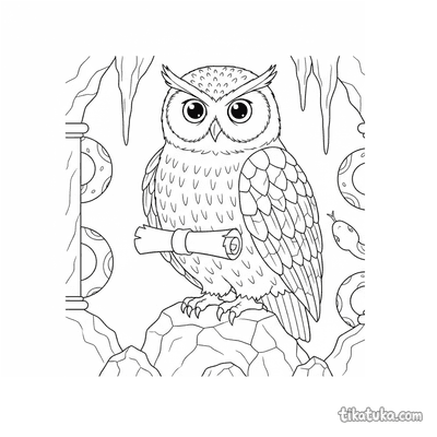 Petrified Owl Guardian