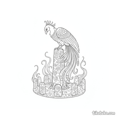 Phoenix Guardian of the Rune Stones