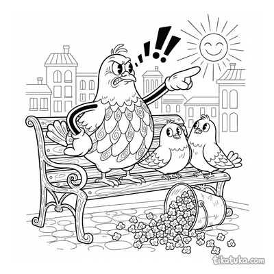 Dramatic Pigeon