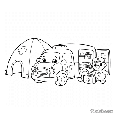 Plush Field Ambulance