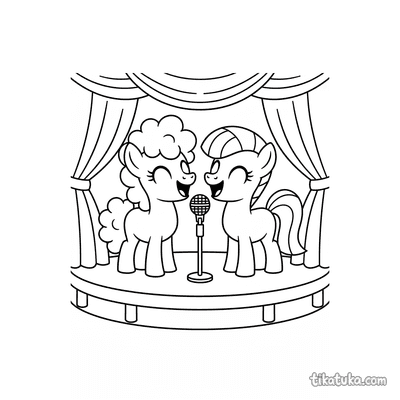 Pony Duet Singing