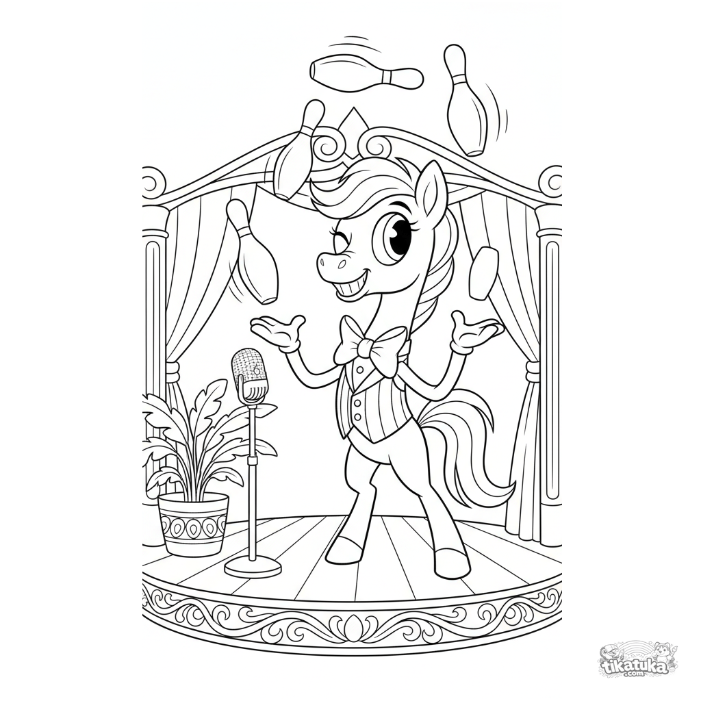 Pony Juggler Vaudeville