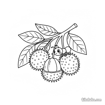 Rambutan on a Branch