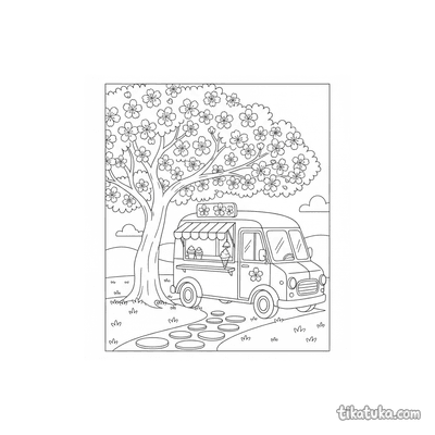 Retro Ice Cream Truck