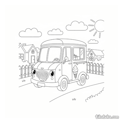 Retro Ice Cream Truck
