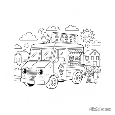 Happy Ice Cream Truck