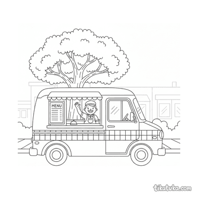 Retro Ice Cream Truck