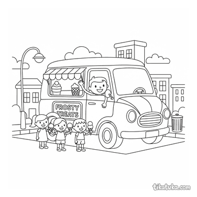 Retro Ice Cream Van