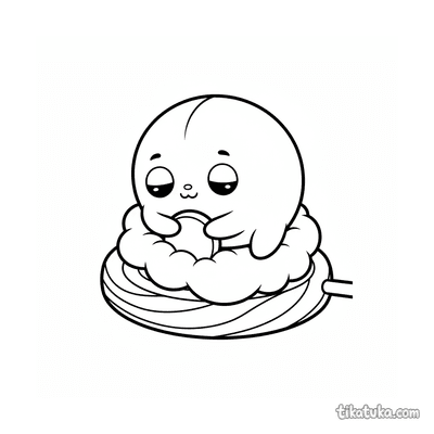 Round Microbe Napping