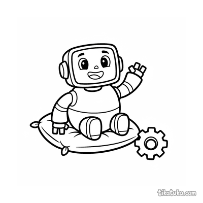 Robot on Cushion