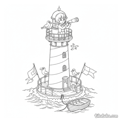 Sea Lighthouse Observation Platform