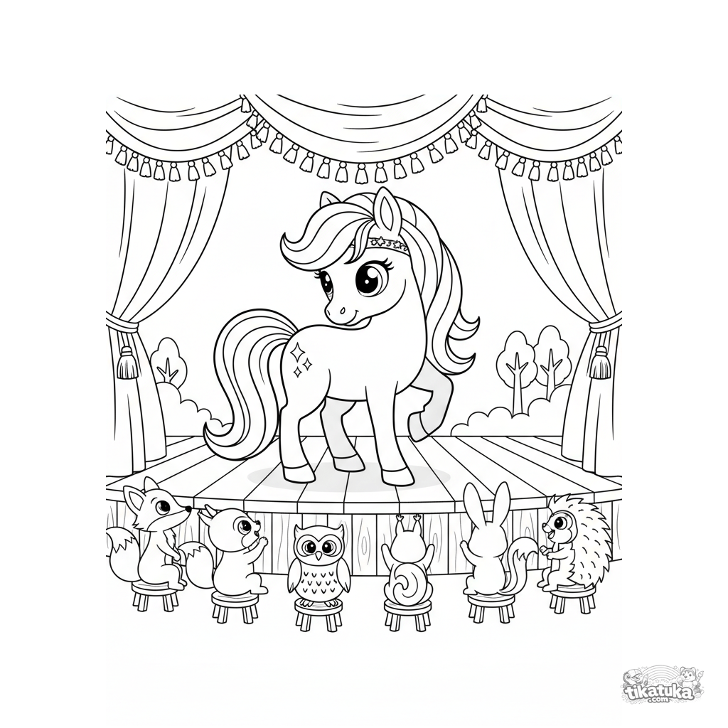 Show Pony on Stage