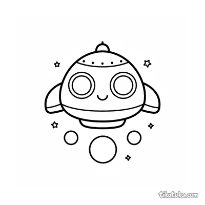 Spaceship and Planets
