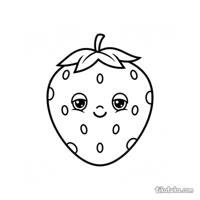 Simple Strawberry for Toddlers