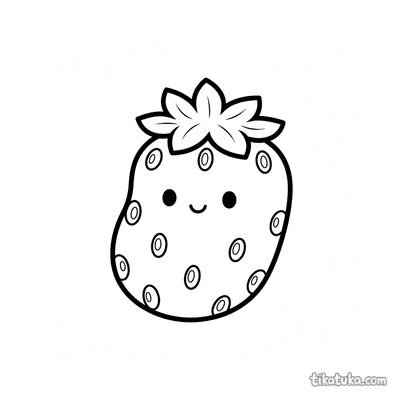 Simple Strawberry for Toddlers