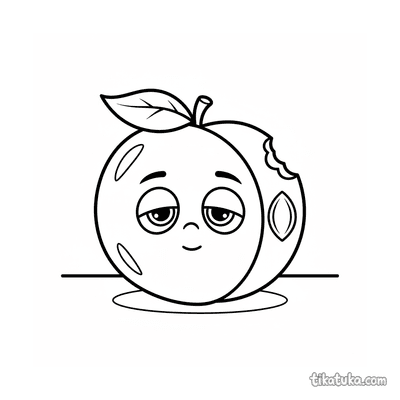Peach with Fuzzy Skin