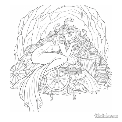 Sleeping Gorgon