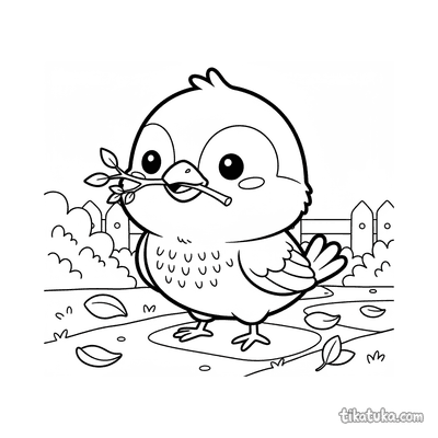 Garden Helper Sparrow