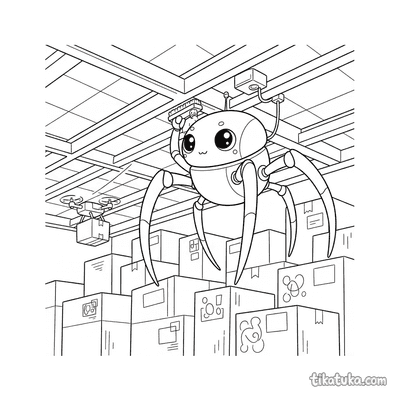 Spider-like Maintenance Robot