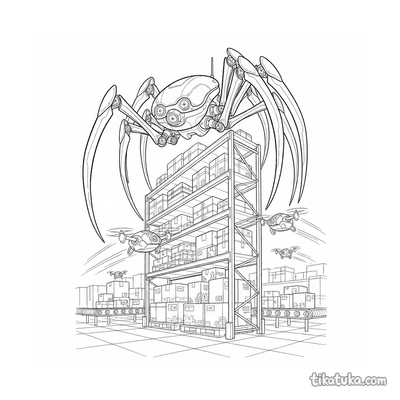 Spider Mech Warehouse Surveyor