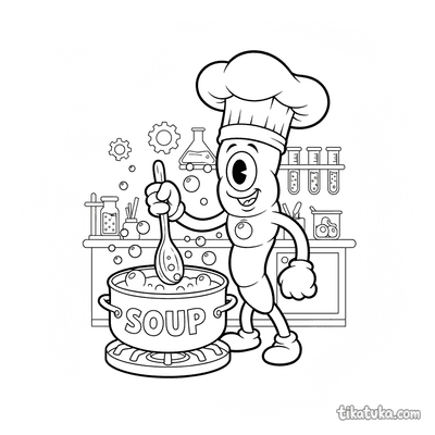 Spiral Bacterium Chef