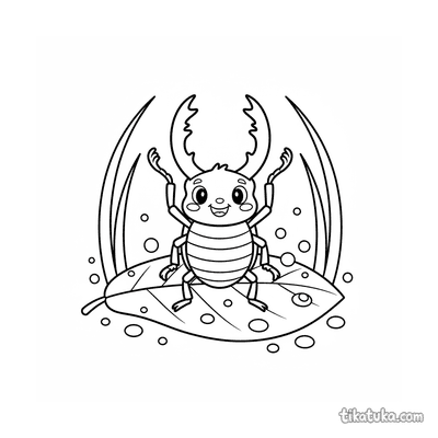 Stag Beetle on Stage