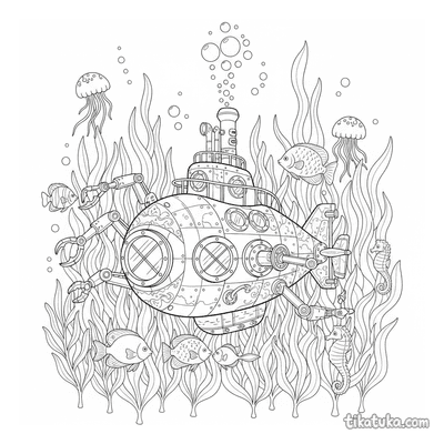 Steam-Powered Submarine Explorer