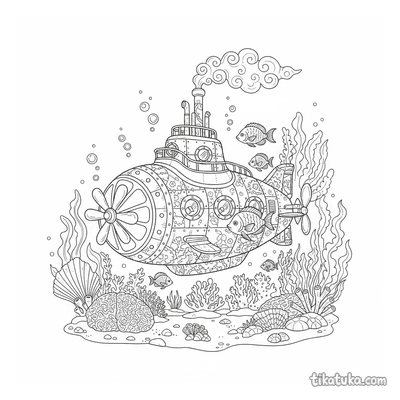 Steam-Powered Submarine