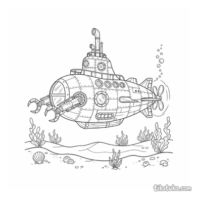 Steam-Powered Submarine