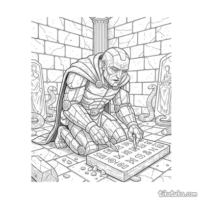 Stone Scribe in the Lair