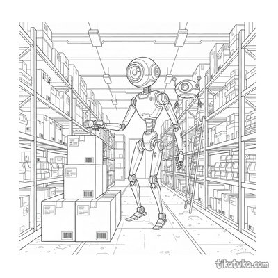 Tall Scanner Robot