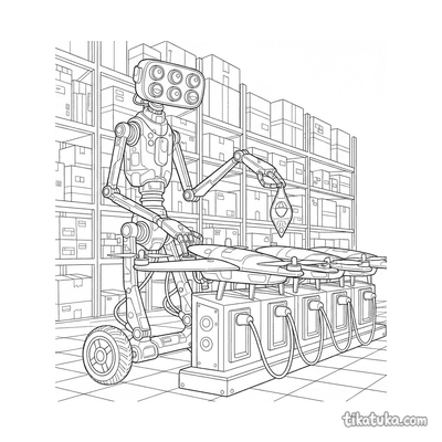 Tall Scanner Robot
