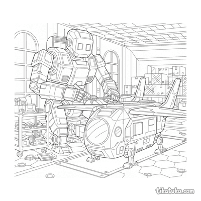 Drone Maintenance Mech