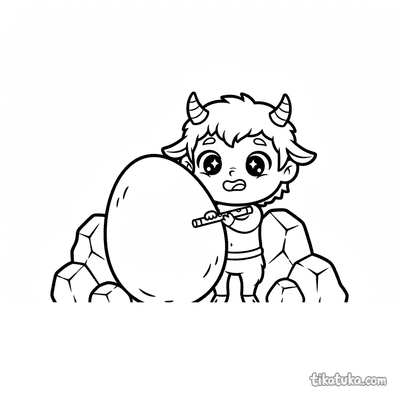 Little Satyr in the Cave