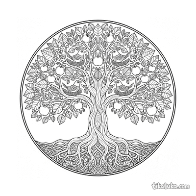 Tree of Life Mandala