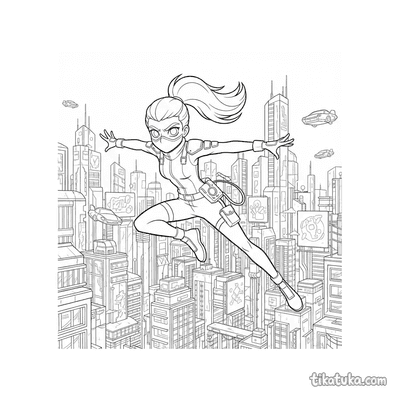 Ninja Apprentice Parkour on Rooftops