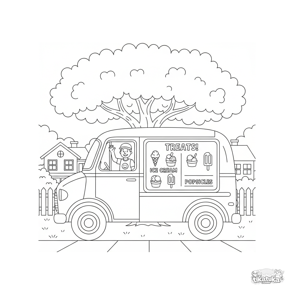 Vintage Ice Cream Truck