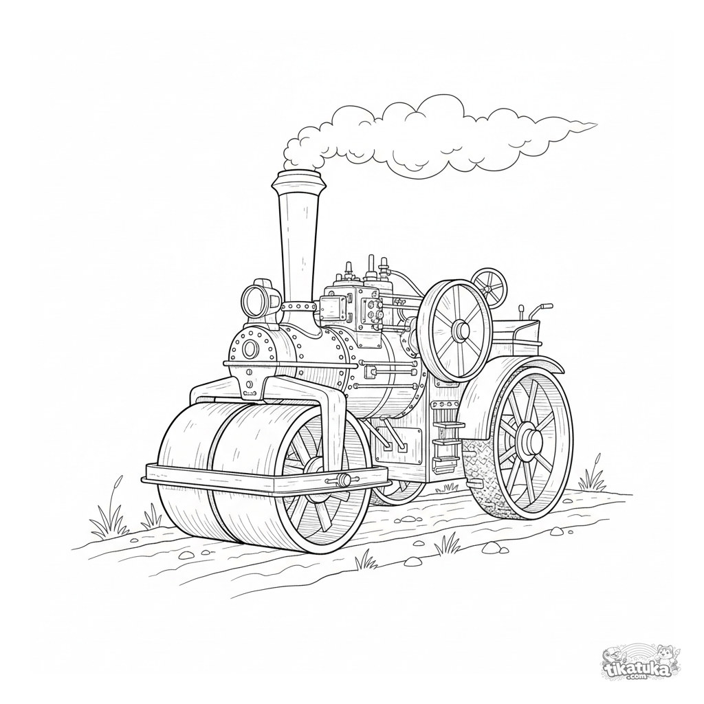 Vintage Steamroller