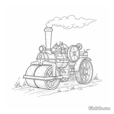 Vintage Steamroller