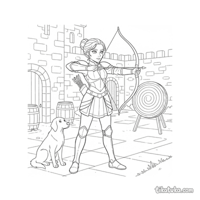 Warrior Princess Archer