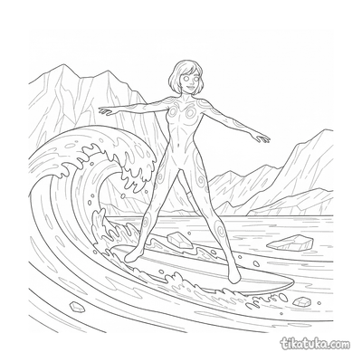 Water Hero Surfing Arctic Wave