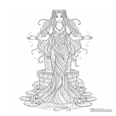 Water Nymph at the Living Well