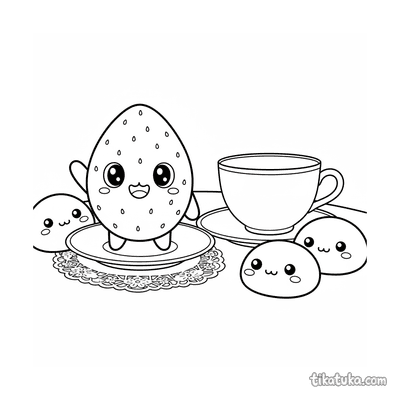 Mochi Waving on Saucer