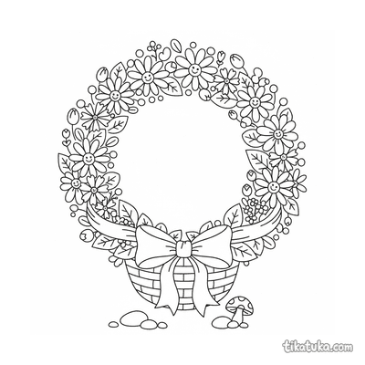 Wildflower Wreath