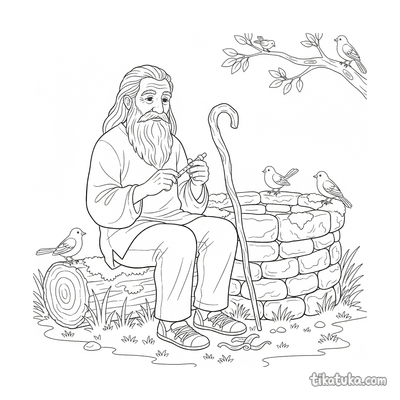 Elder by the Well