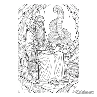 Wise Scribe in the Lair